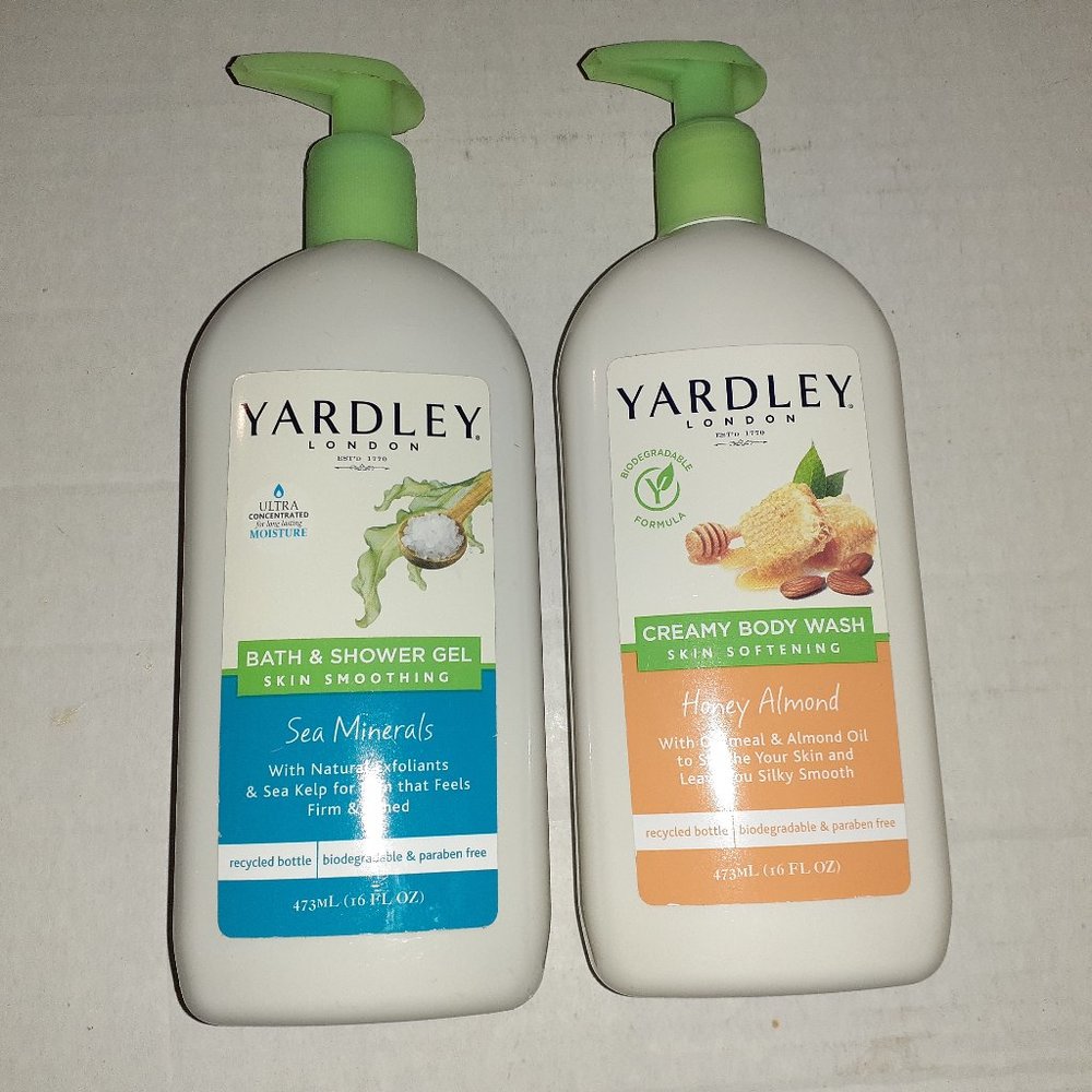 Yardley Body Wash & Shower Gel Set of 2